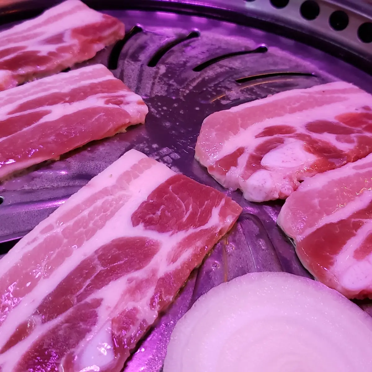 pork belly bbq 삼겹살 烤五花肉